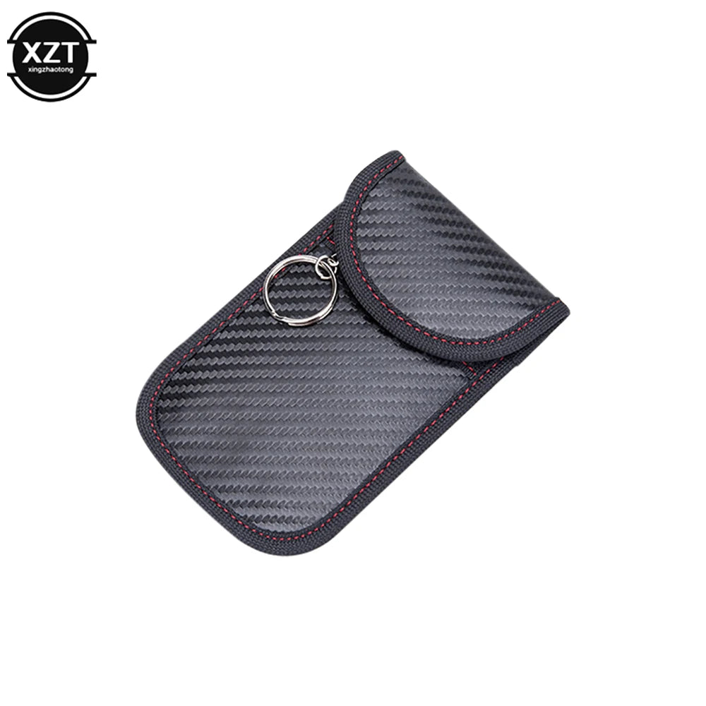 Faraday Signal-Blocking Key Pouch