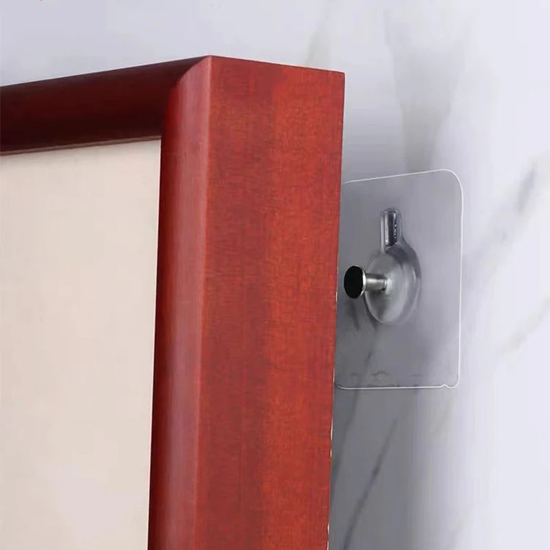 Seamless Adhesive Wall Hooks (6-Pack)