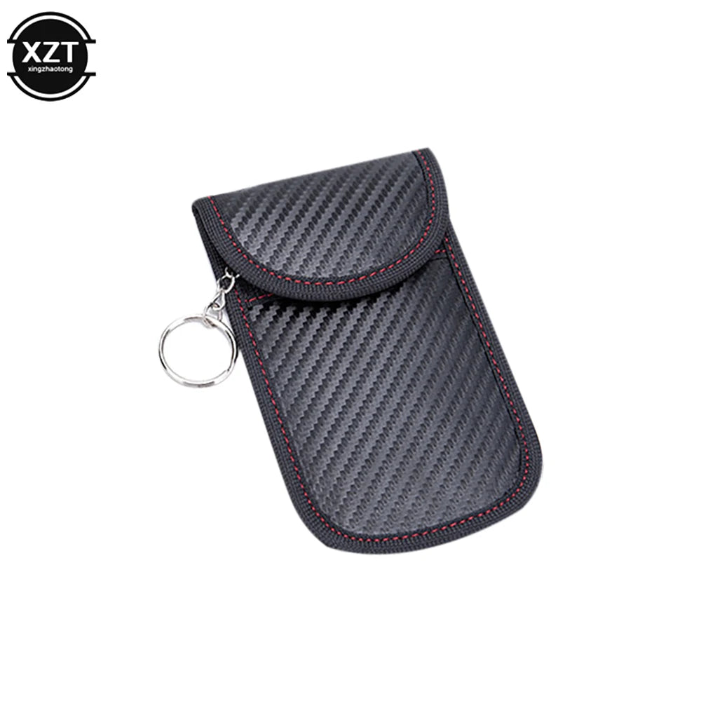 Faraday Signal-Blocking Key Pouch