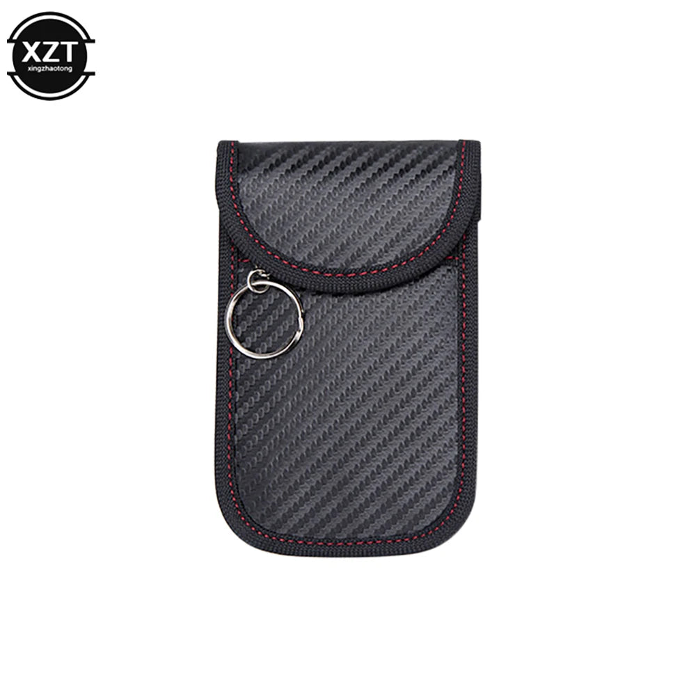 Faraday Signal-Blocking Key Pouch