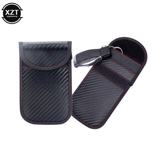 Faraday Signal-Blocking Key Pouch