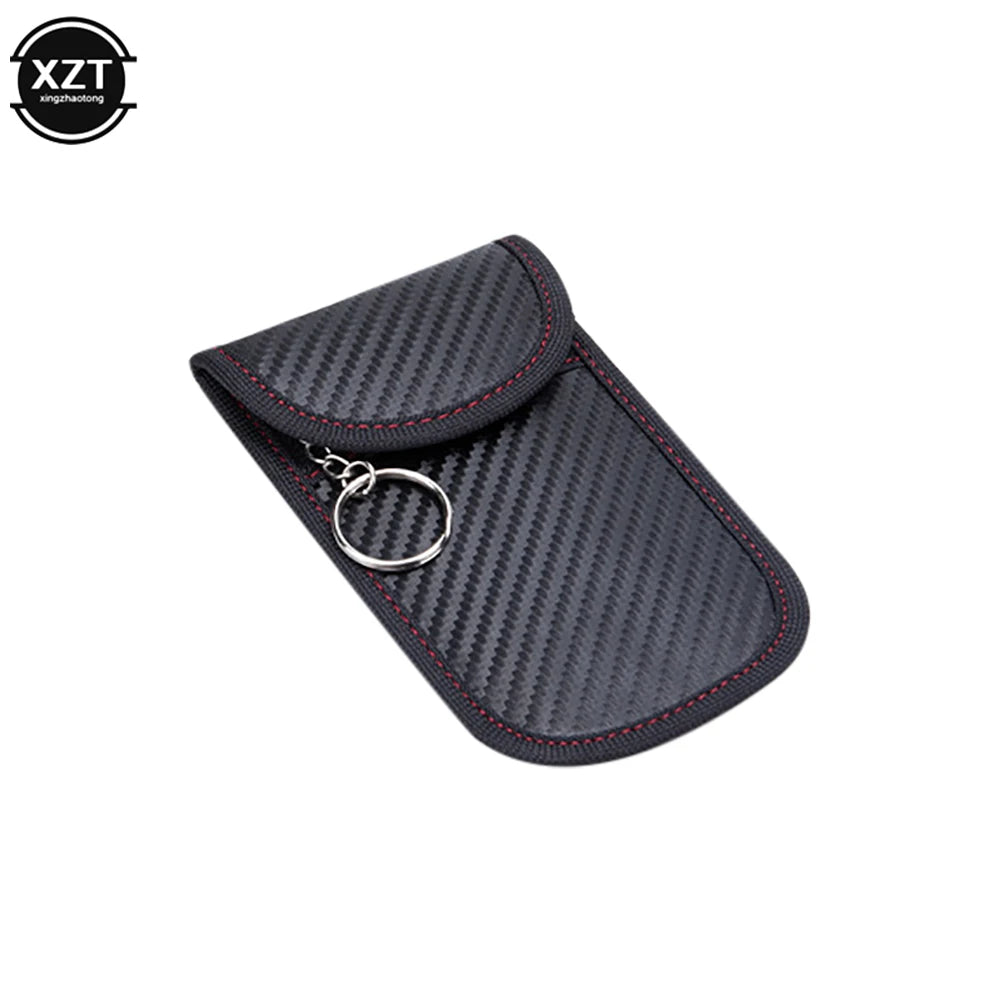 Faraday Signal-Blocking Key Pouch